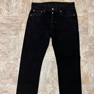 Levi’s 501 black 31x32